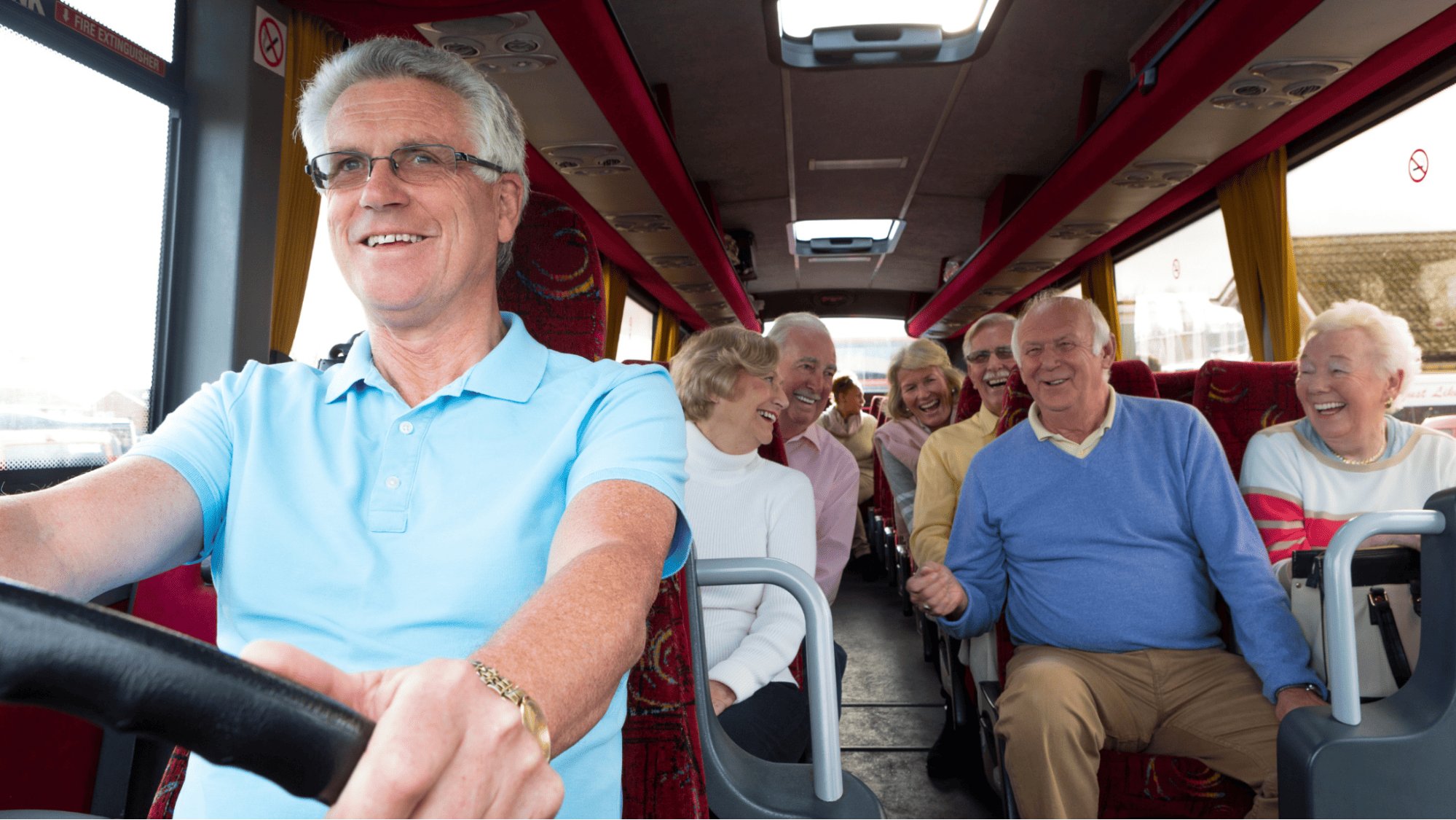Senior vanpool transportation during Massachusetts heatwaves with safety and comfort measures