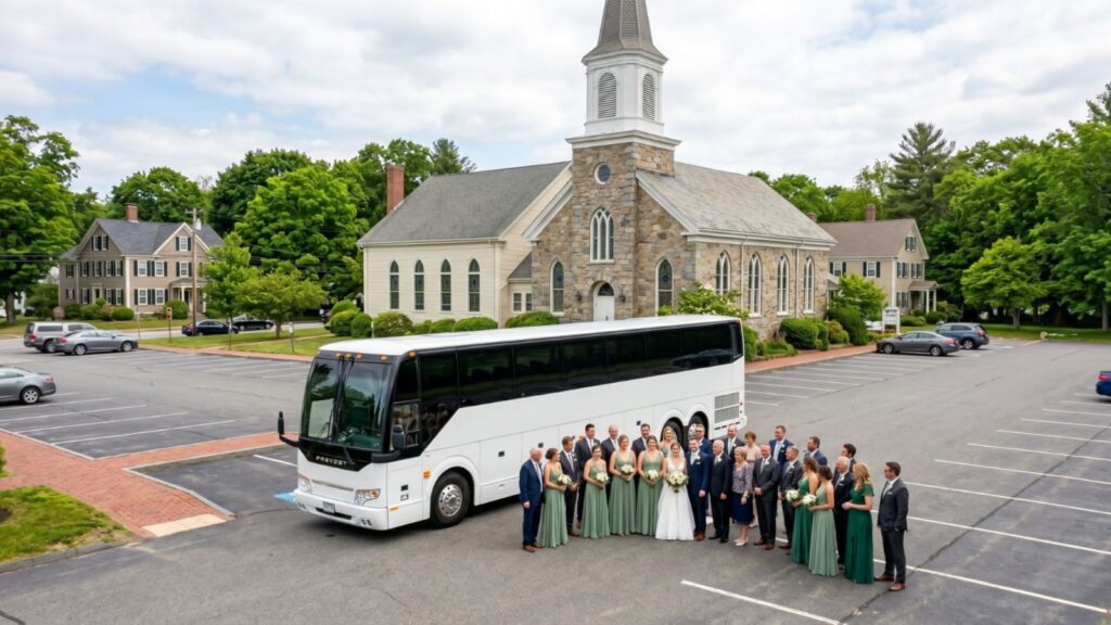 Central Massachusetts Wedding Charter Bus Service
