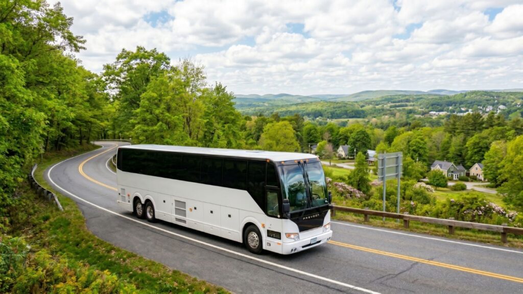 Charter Bus Rental in Central Massachusetts