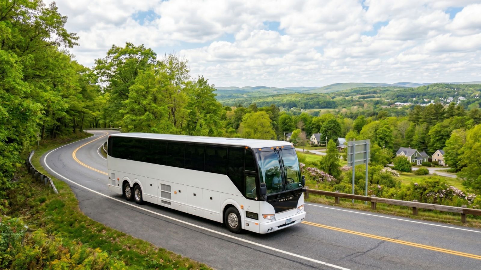 Charter Bus Rental in Central Massachusetts
