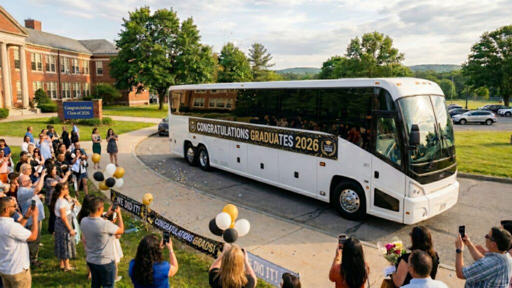 Graduation Charter Bus Service in Worcester County