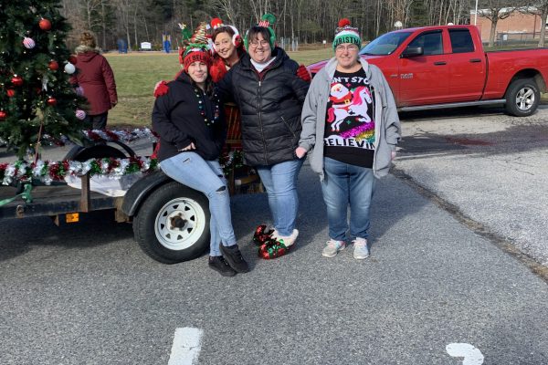 Van Pool Transportation buses operating safely during winter weather across Massachusetts